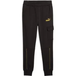 Puma pantalone sportivo da uomo ESS Minimal Gold 680015 01 nero Tough Support Sporty Wearable
