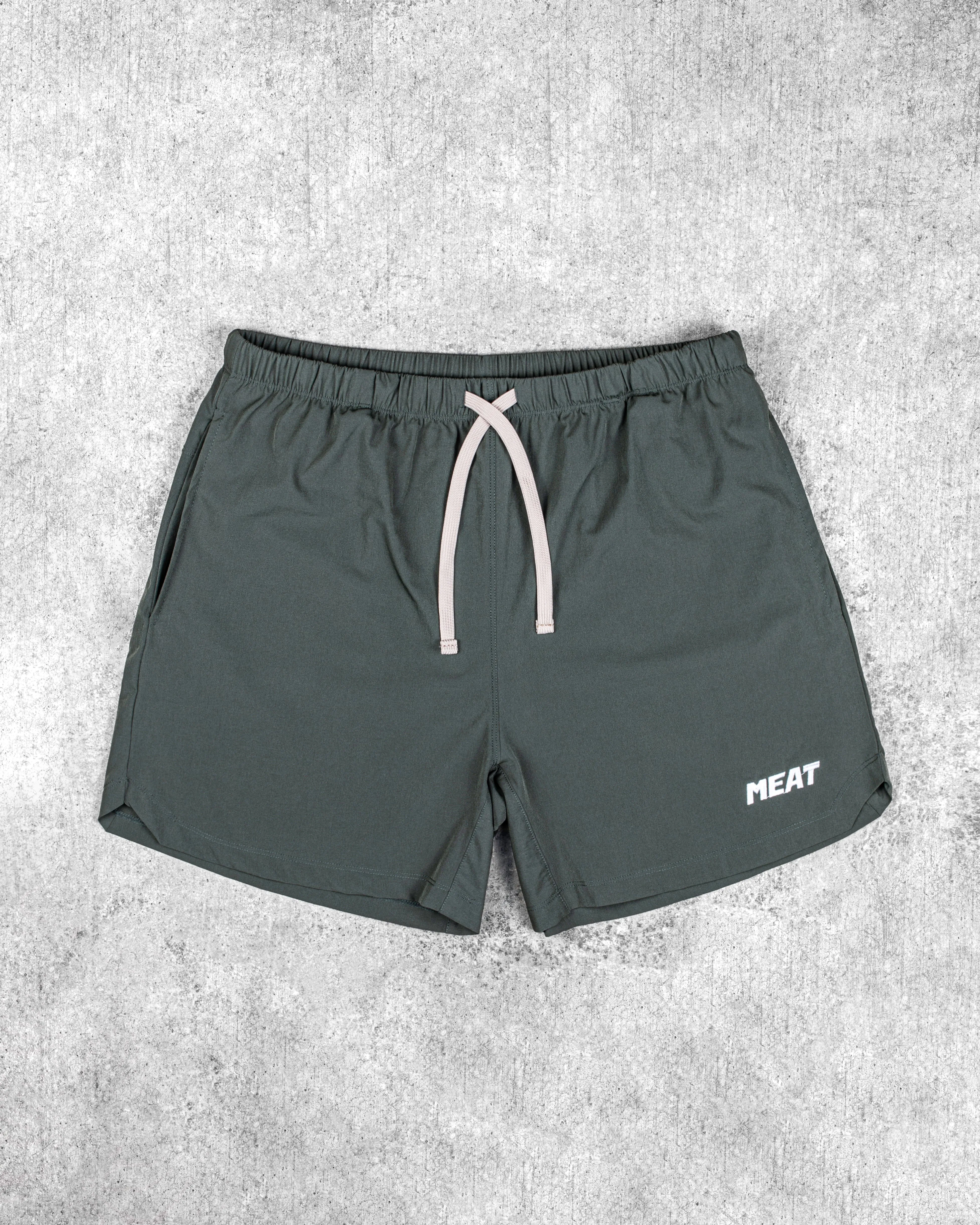 creative industry Stretch Wear BENCHING SHORTS ?C CLASSIC / MOSS GREEN