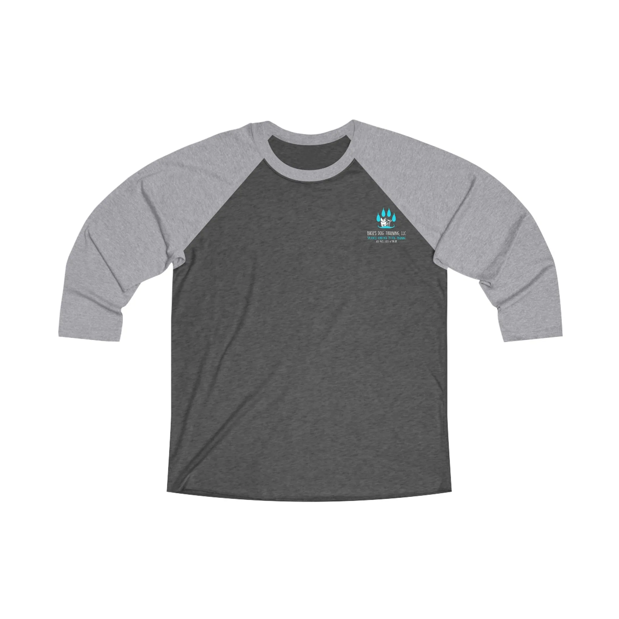 Reinforced Hem Unisex Tri-Blend 3\4 Raglan Tee