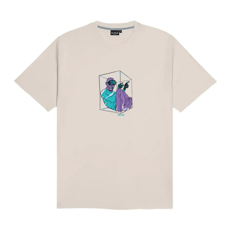 Relaxed Look Dolly Noire maglietta manica corta da uomo manica corta 2nd Life Tee Beige ts391-ta-02 moonbeam