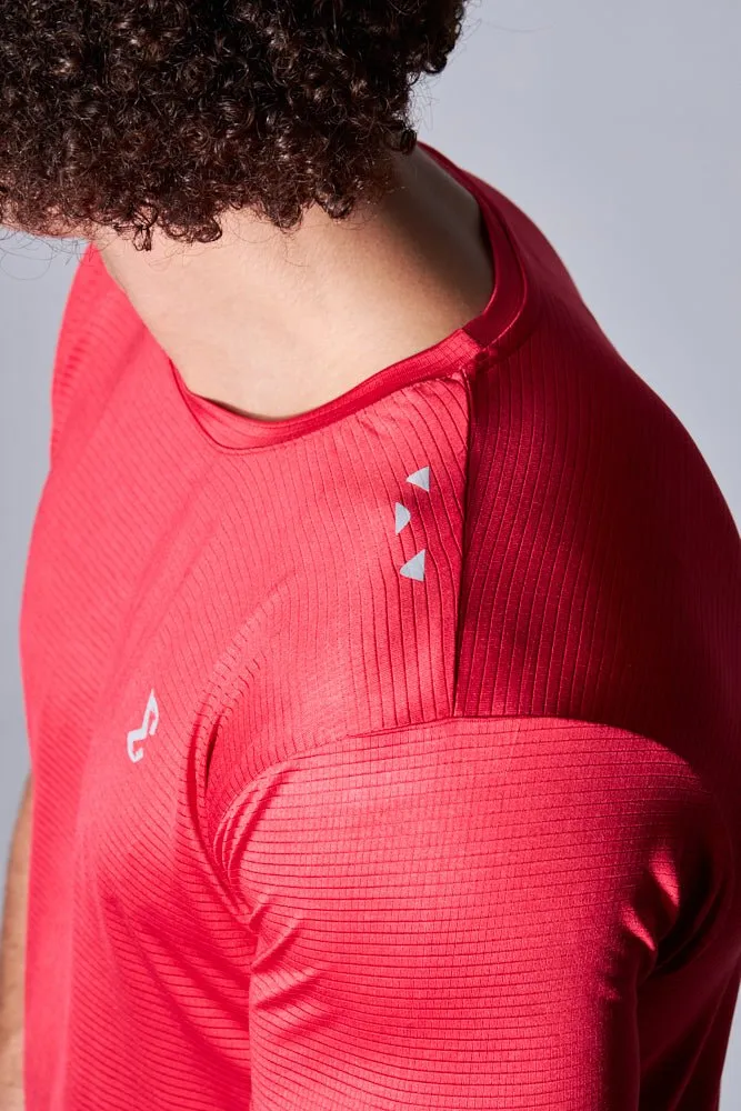 FlatlockStitching Nimble T-Shirt Viva Magenta