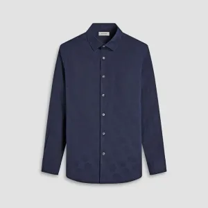 Bugatchi Julian Floral Long-Sleeve Shirt - Black Balance Core