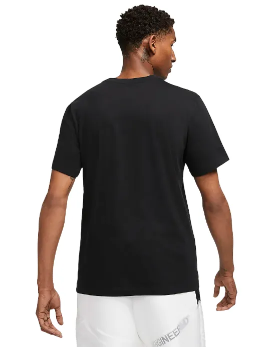 Ruffled edges Floral freshness Jordan maglietta manica corta da uomo Jumpman CJ0921 011 nero bianco