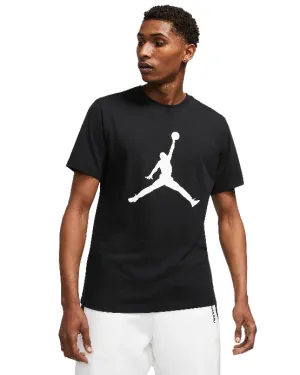 Classic Outfit Style Jordan maglietta manica corta da uomo Jumpman CJ0921 011 nero bianco