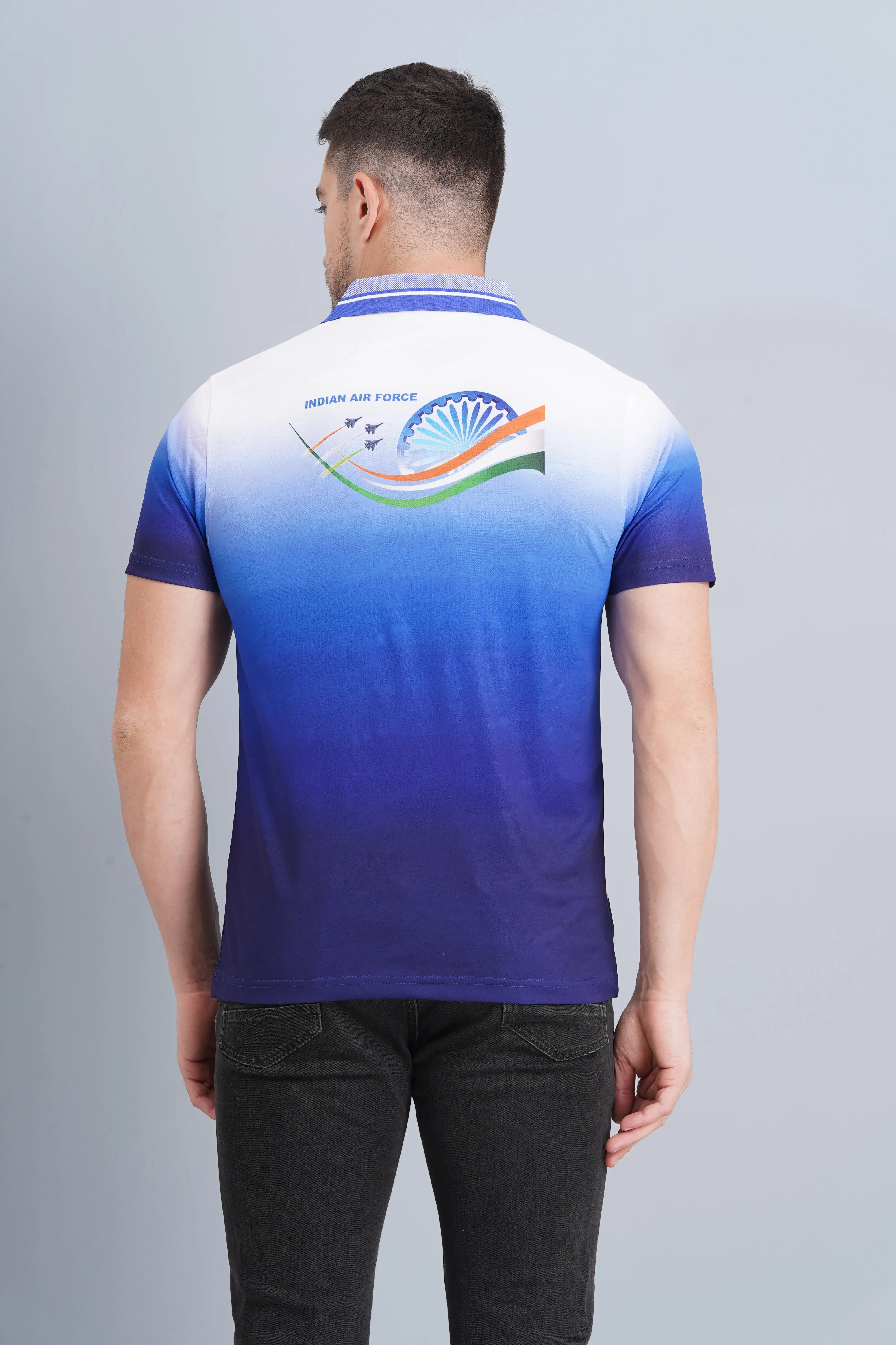 Men's AF Logo Polo T Shirt White Essential Comfort Fashion Essential