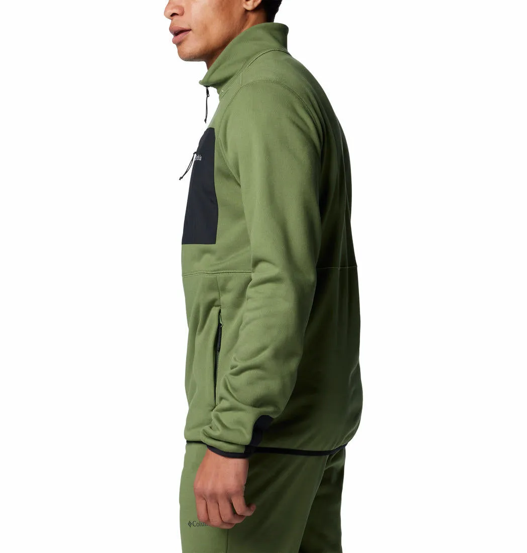 Short Getaway Bonded Collar Columbia Men Green Columbia Hike Full Zip II