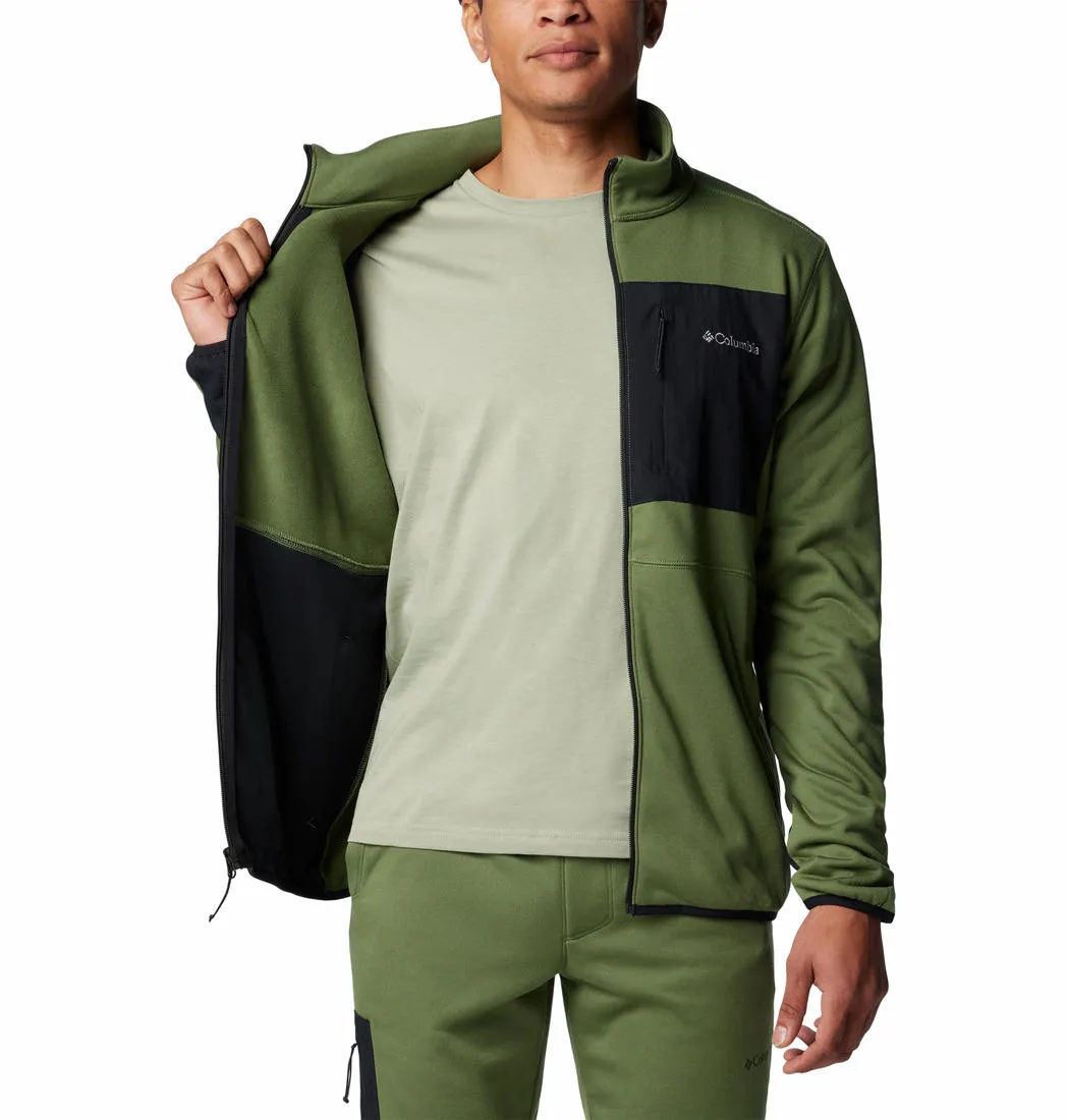 Columbia Men Green Columbia Hike Full Zip II Cottage Trip