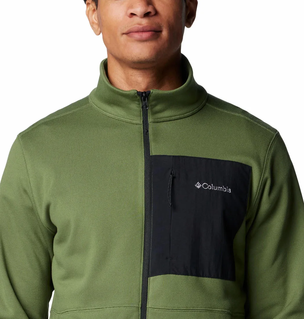 Overnight Trip 4 Way Stretch Columbia Men Green Columbia Hike Full Zip II