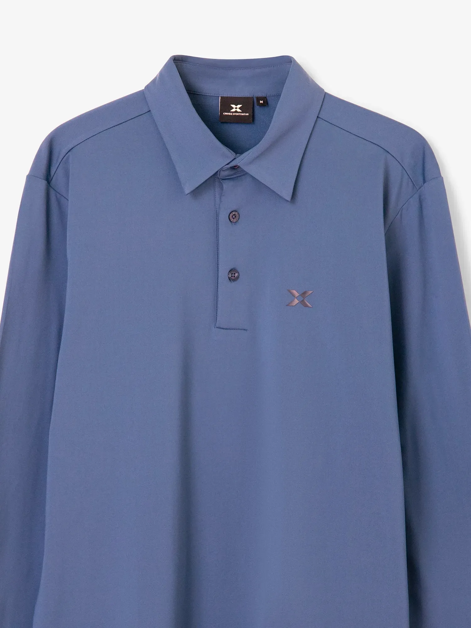 M NICK POLOSHIRT Ensign Blue Outdoor Lifestyle