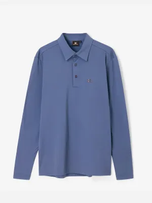 M NICK POLOSHIRT Ensign Blue QuickDry Material