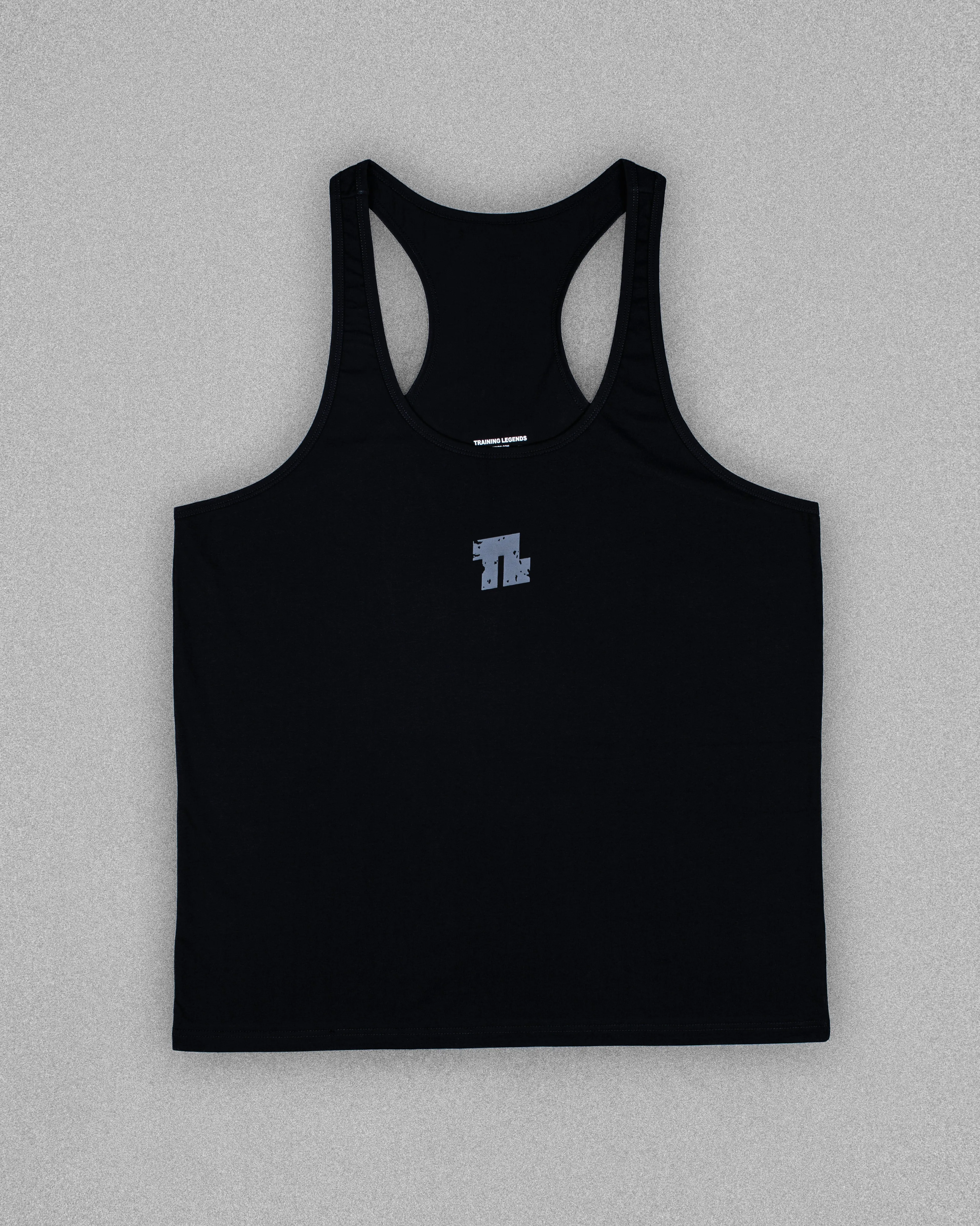 FLATBOTTOM STRINGER ?C FOUNDATION / BLACK High Neckline