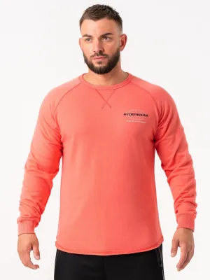 product anti odor freshness Energy Crew Neck - Coral
