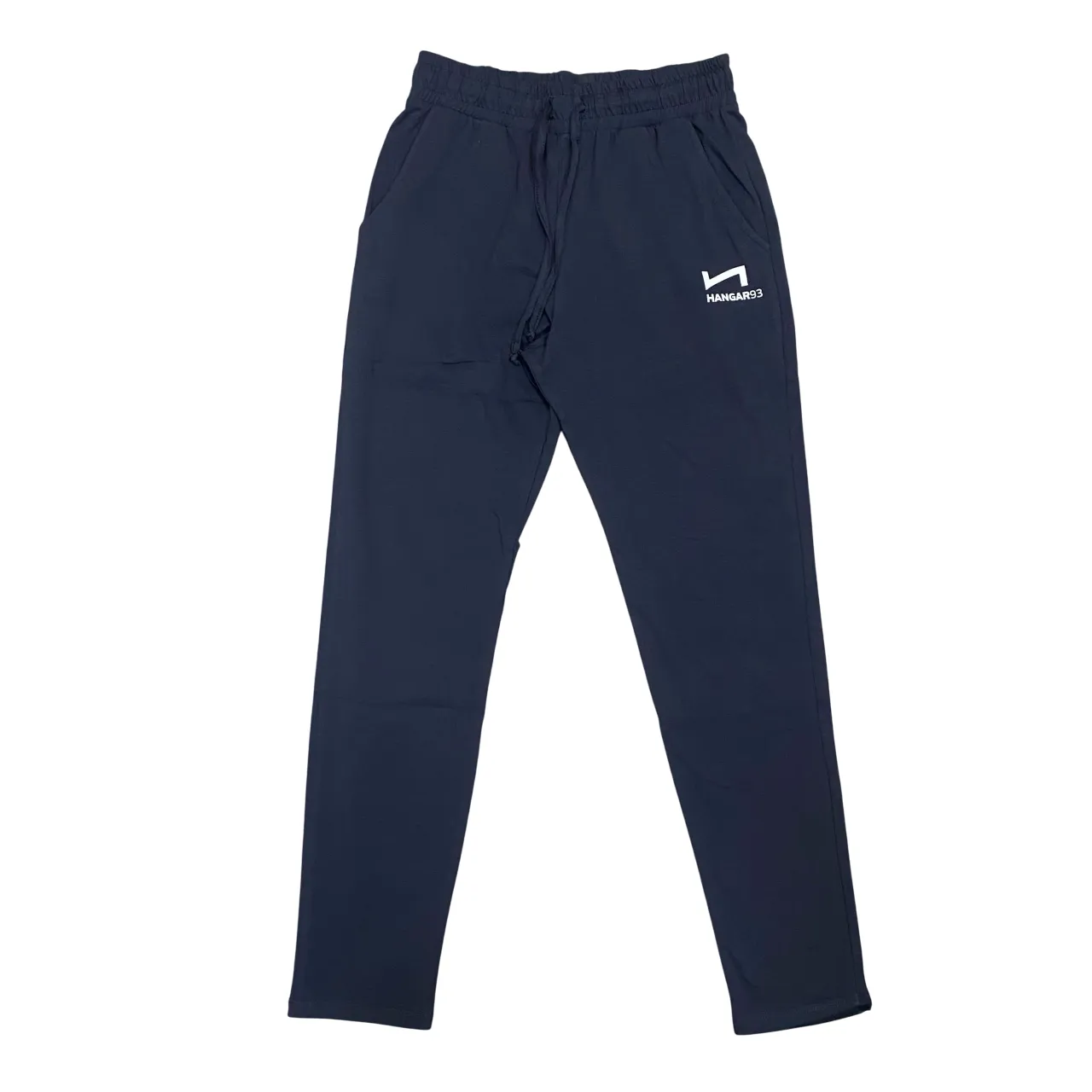 High Waisted Design Running wear Hangar93 pantalone sportivo da uomo in cotone jersey z234U blu01 blu