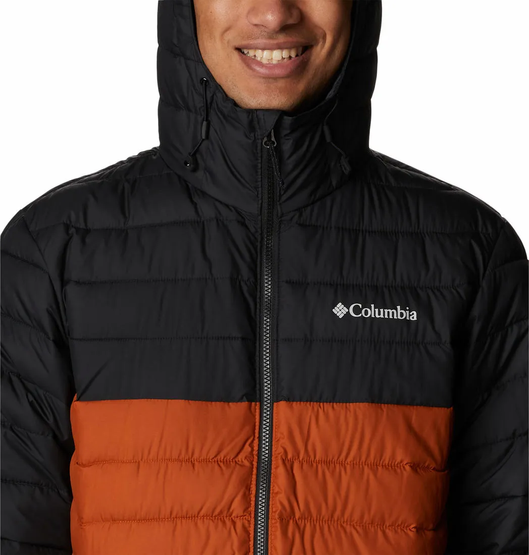 Everyday Look PreShrunk Cotton Blend Columbia Men Orange Powder Lite Hooded Jacket