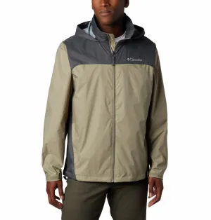 Columbia Men Beige Glennaker Lake Rain Jacket YKK Zipper