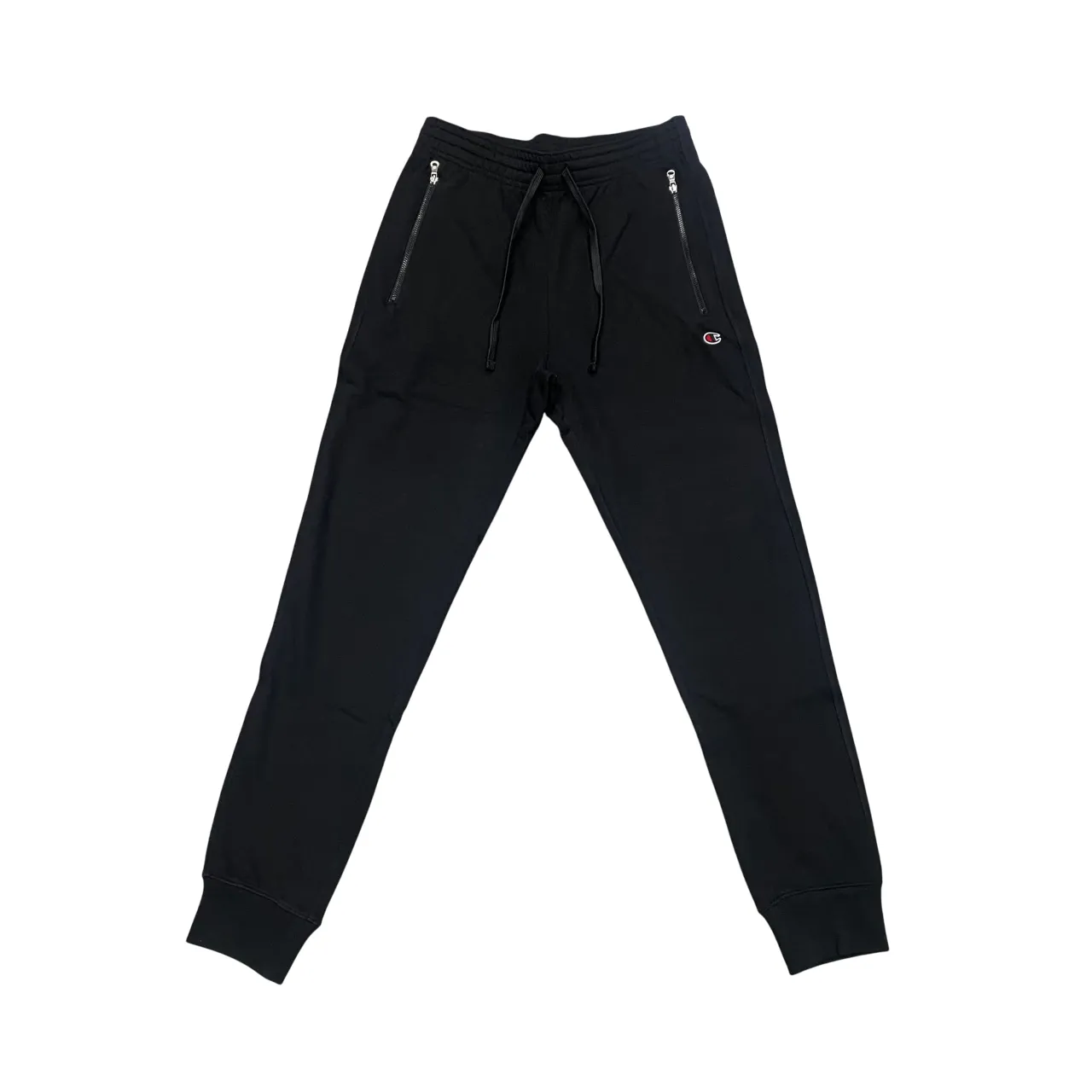 Champion pantalone sportivo da uomo con polsino alla caviglia 220804 KK001 nero Training Active Leggings Fit for Sports