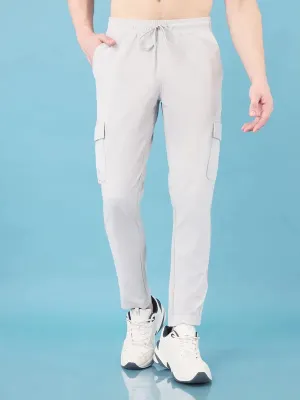 Men Solid Relax Fit Cargo Trackpants with DURACOOL  Abrasion Resistant Fabric Running Joggers