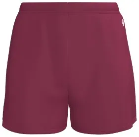 Men's Nylon/Spandex Long Shorts Maroon Outdoor Relax