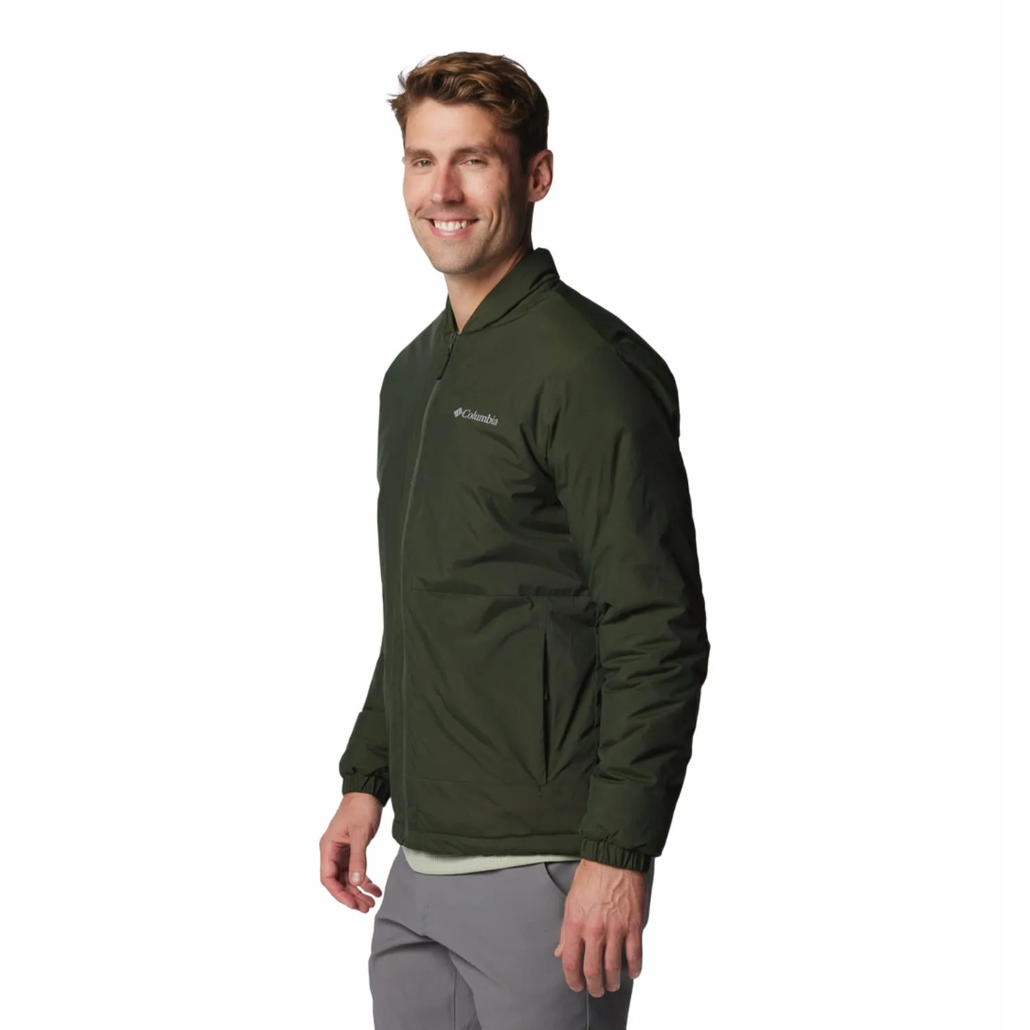 Compression Fit Advertise Columbia Men Green Black Mesa Jacket