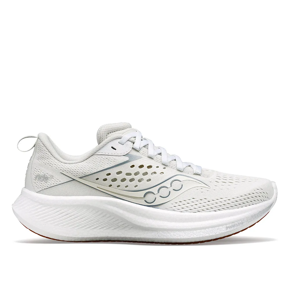 Pressure Zoned Cushioning muscular strength running shoe boost Saucony Women's Ride 17 Running Shoes