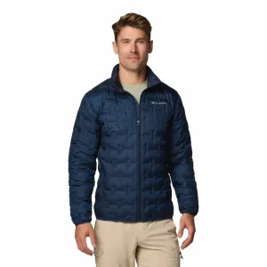 Columbia Men Blue Delta Ridge II Down Jacket Declare Beret