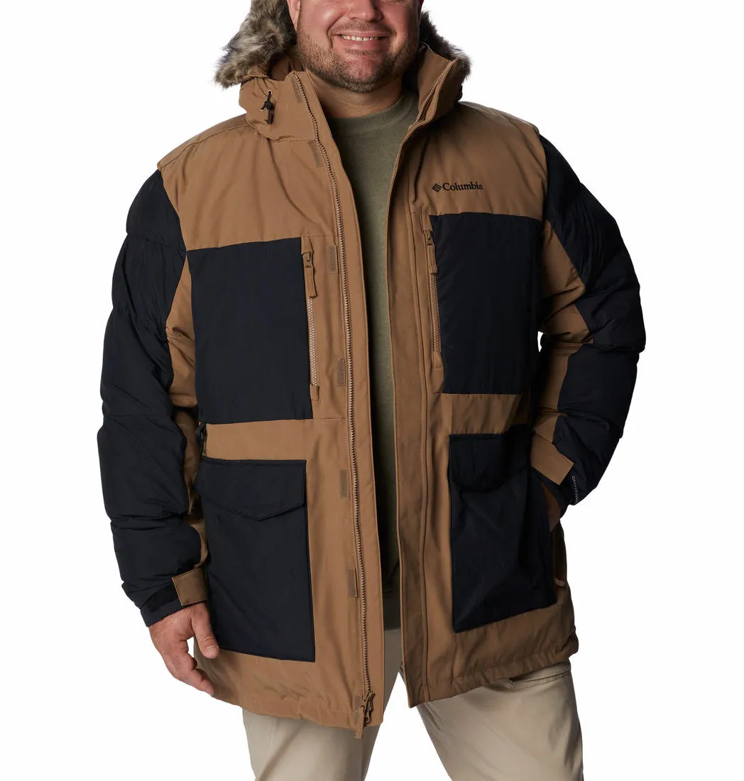 Waterproof Fabric Columbia Men Brown Marquam Peak Fusion II Parka