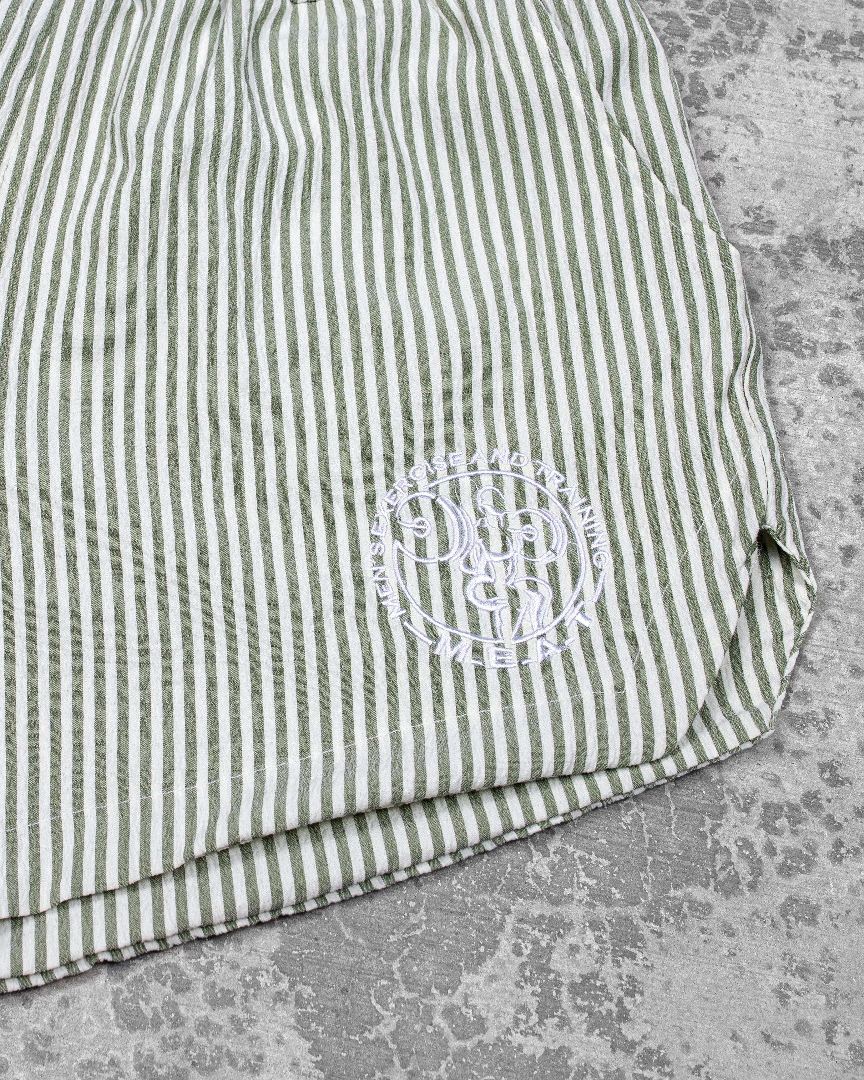 LIFTING SHORTS ?C OFFSHORE / STRIPE GREEN Stretchable Material Breathable Lining