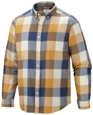 SplitHemDesign Columbia Men Yellow Out and Back II Long Sleeve Shirt