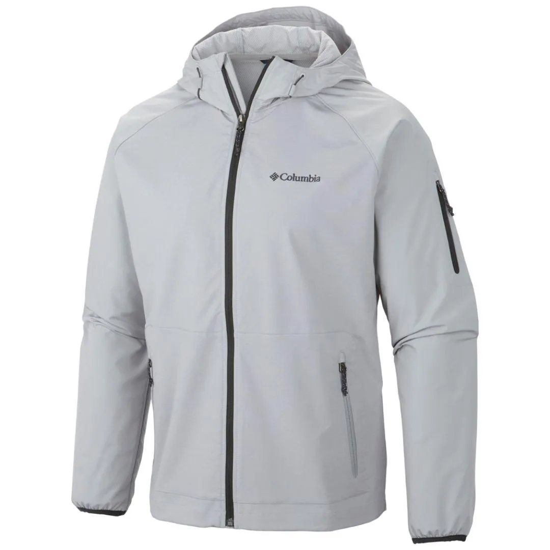 Dry Touch Columbia Men Grey Torque Hoodie