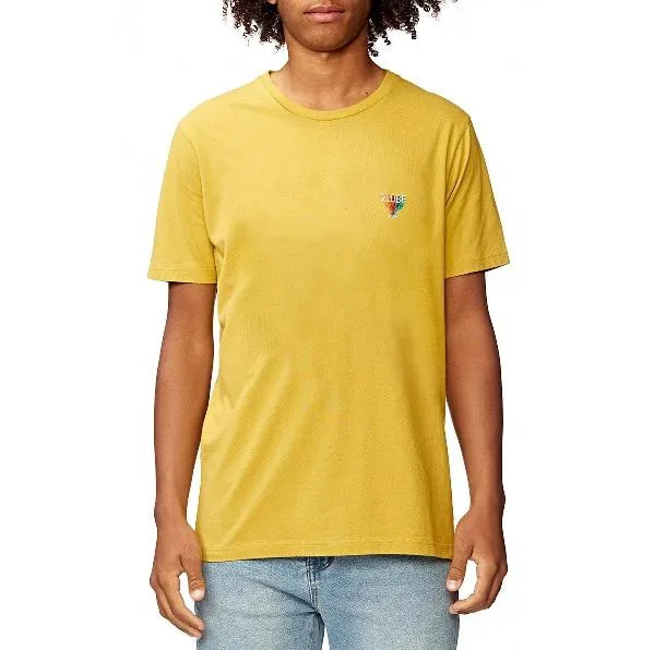 Smooth Jersey Texture Globe maglietta manica corta da uomo COF Tee GB01920017 lime
