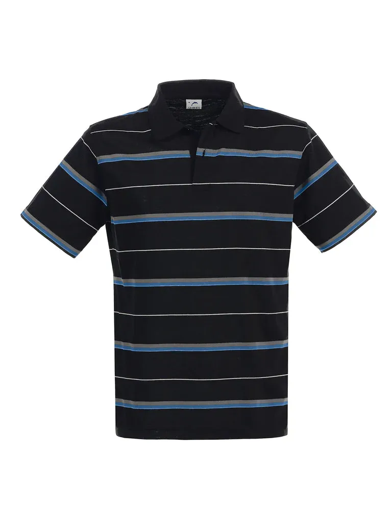 MEN'S JERSEY POLO SHIRT 55% COTTON 45% POLYESTER Comfort Fit