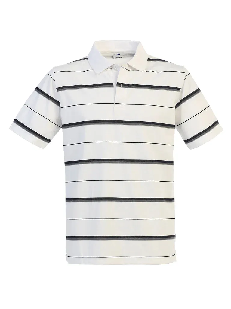 MEN'S JERSEY POLO SHIRT 55% COTTON 45% POLYESTER Breathable Base Trendy Business