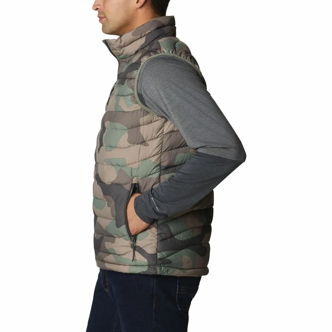 embellishment acclaim Columbia Men Green Powder Lite Vest