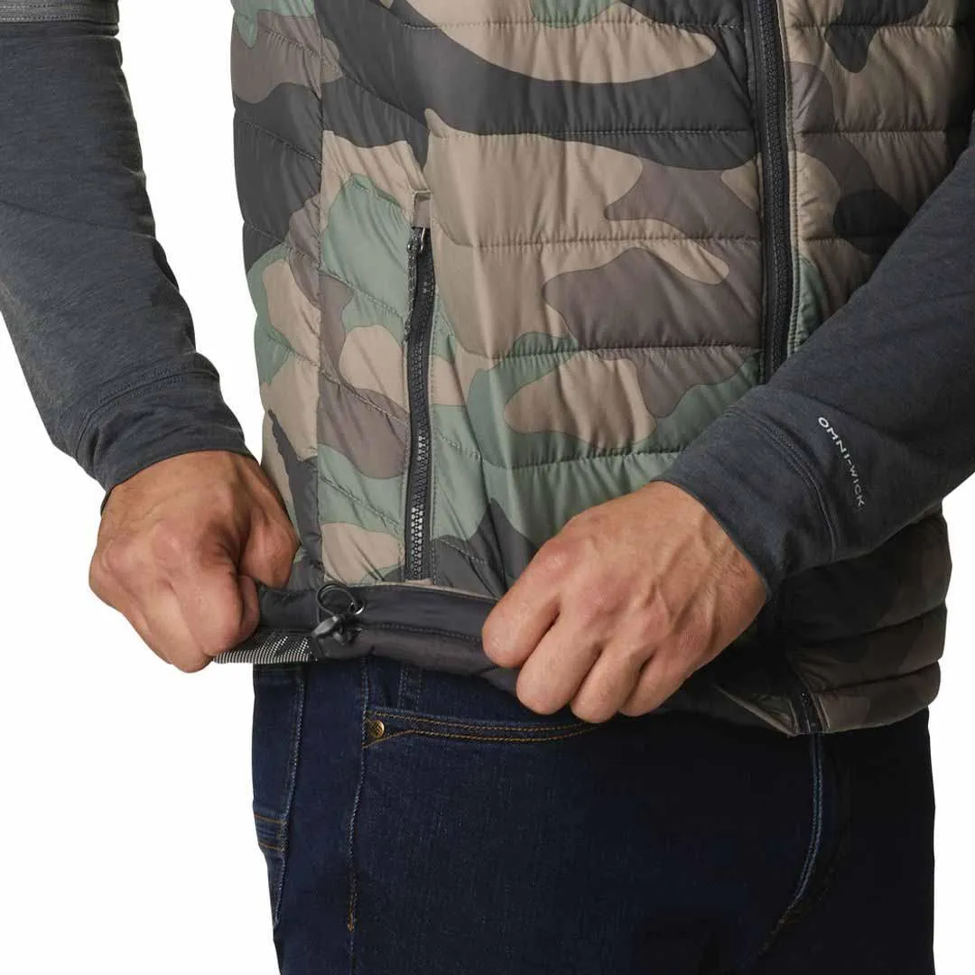 roughness Weight Distributing Pads Columbia Men Green Powder Lite Vest