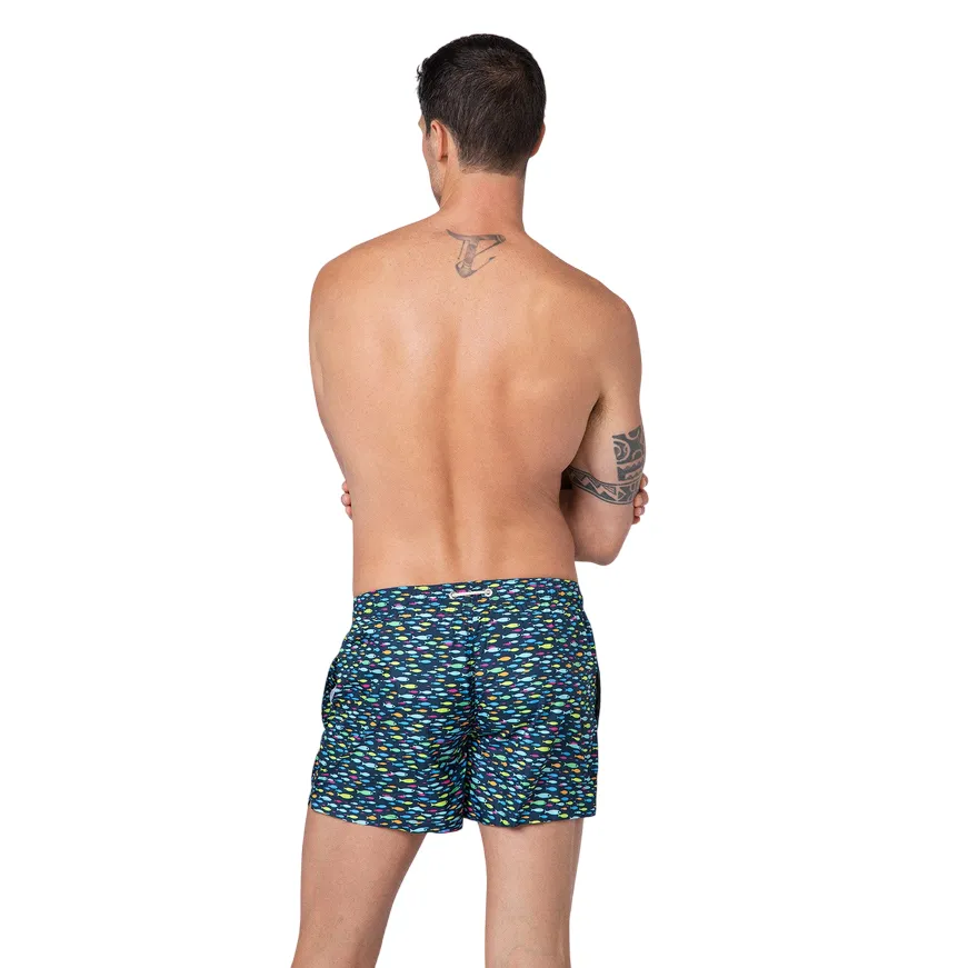 F**K pantaloncino costume mare da uomo M04BA31-X19 fantasia Gentle On Skin