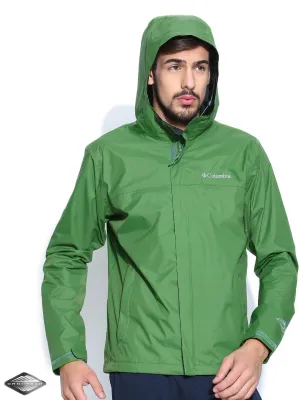 Degree Columbia Men Green Watertight II Jacket Waterproof