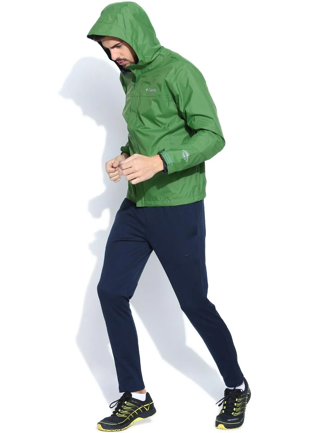 Oil Ergonomic Cut Columbia Men Green Watertight II Jacket Waterproof