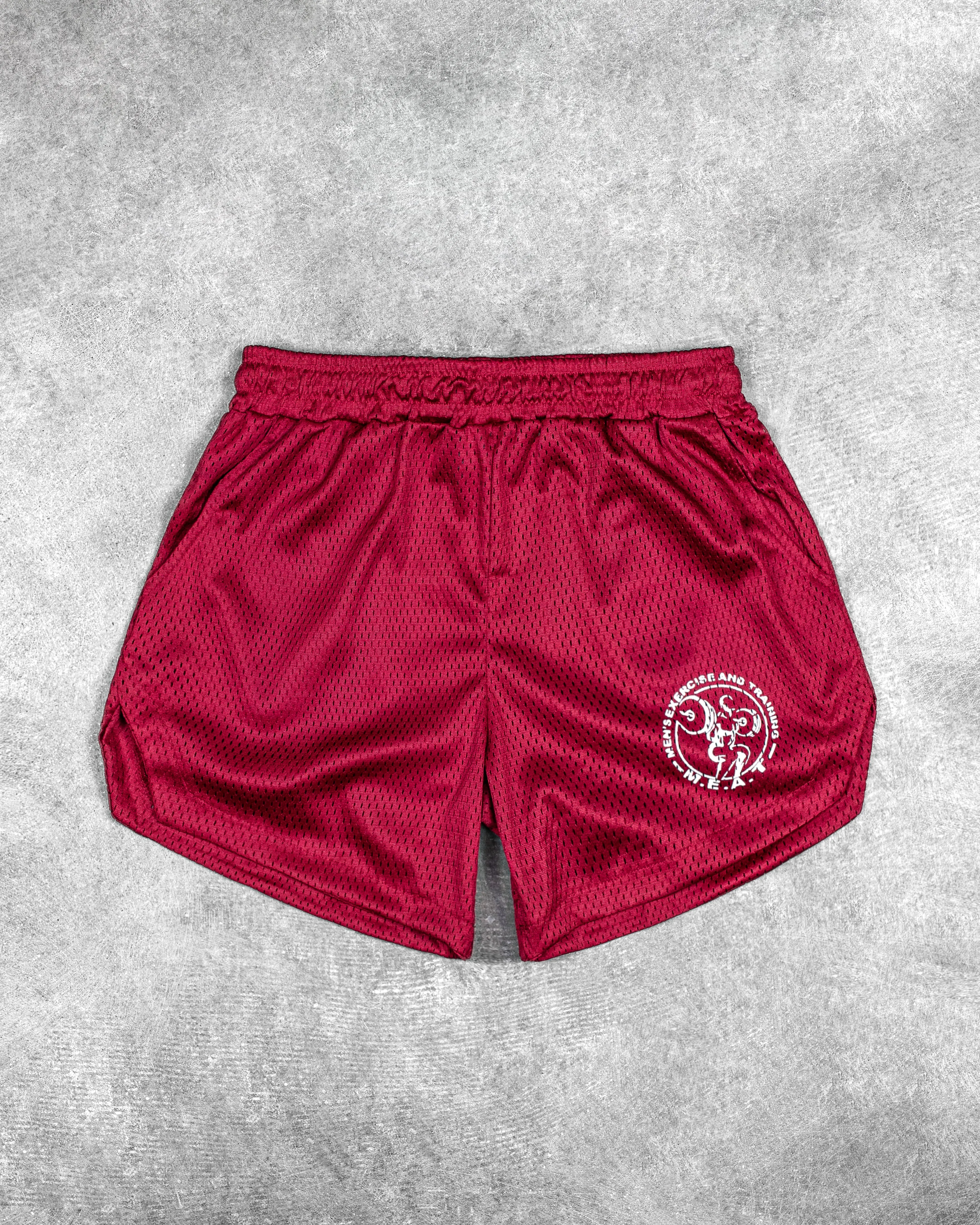 LIFTING SHORTS ?C MESH / RED hiking clothes