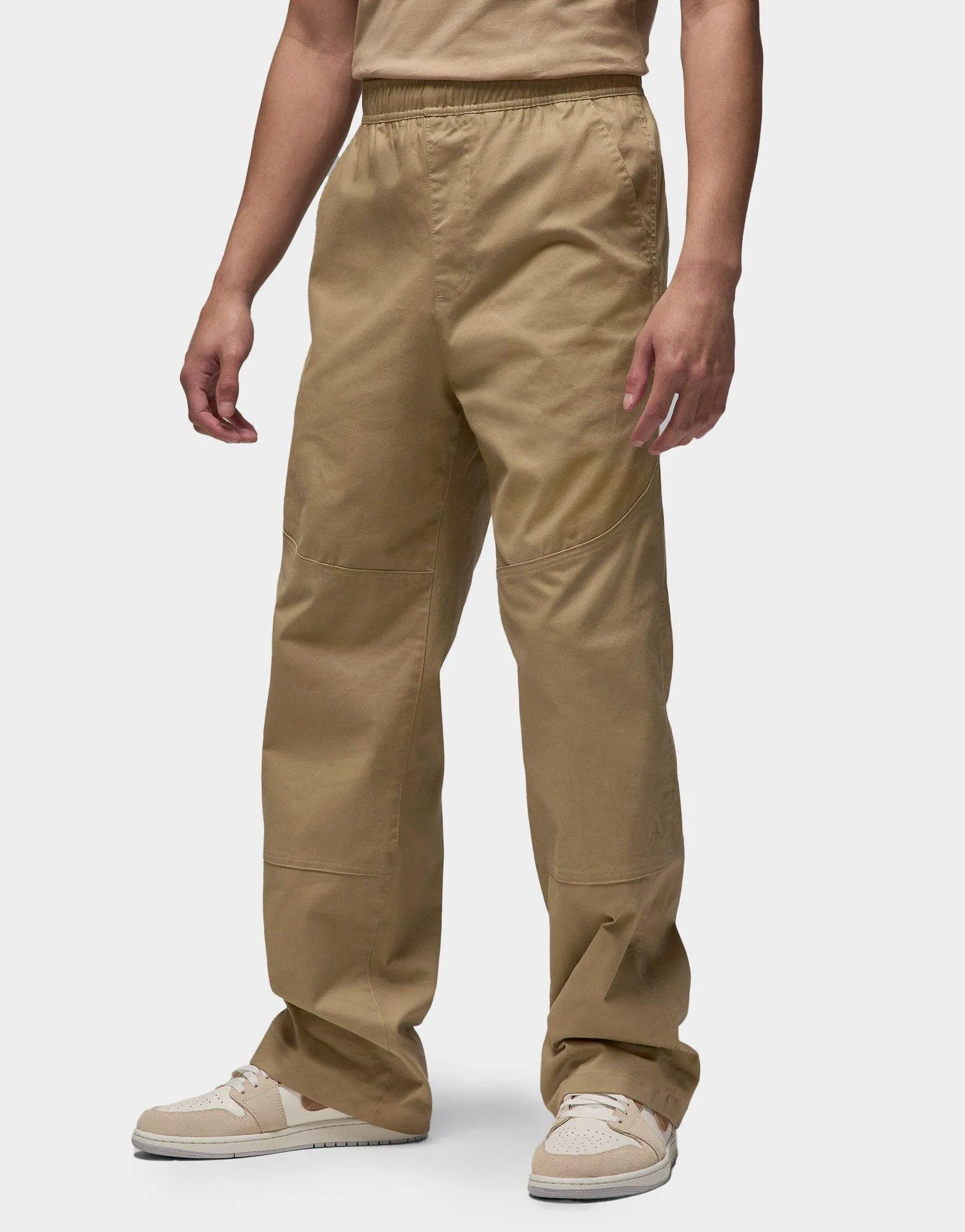 Woven Pants Reinforced Stitching Articulated Knees