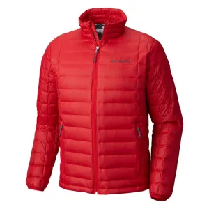 Softshell Fabric Technology Weekend Fit Columbia Men Red Voodoo Falls 590 TurboDown Jacket