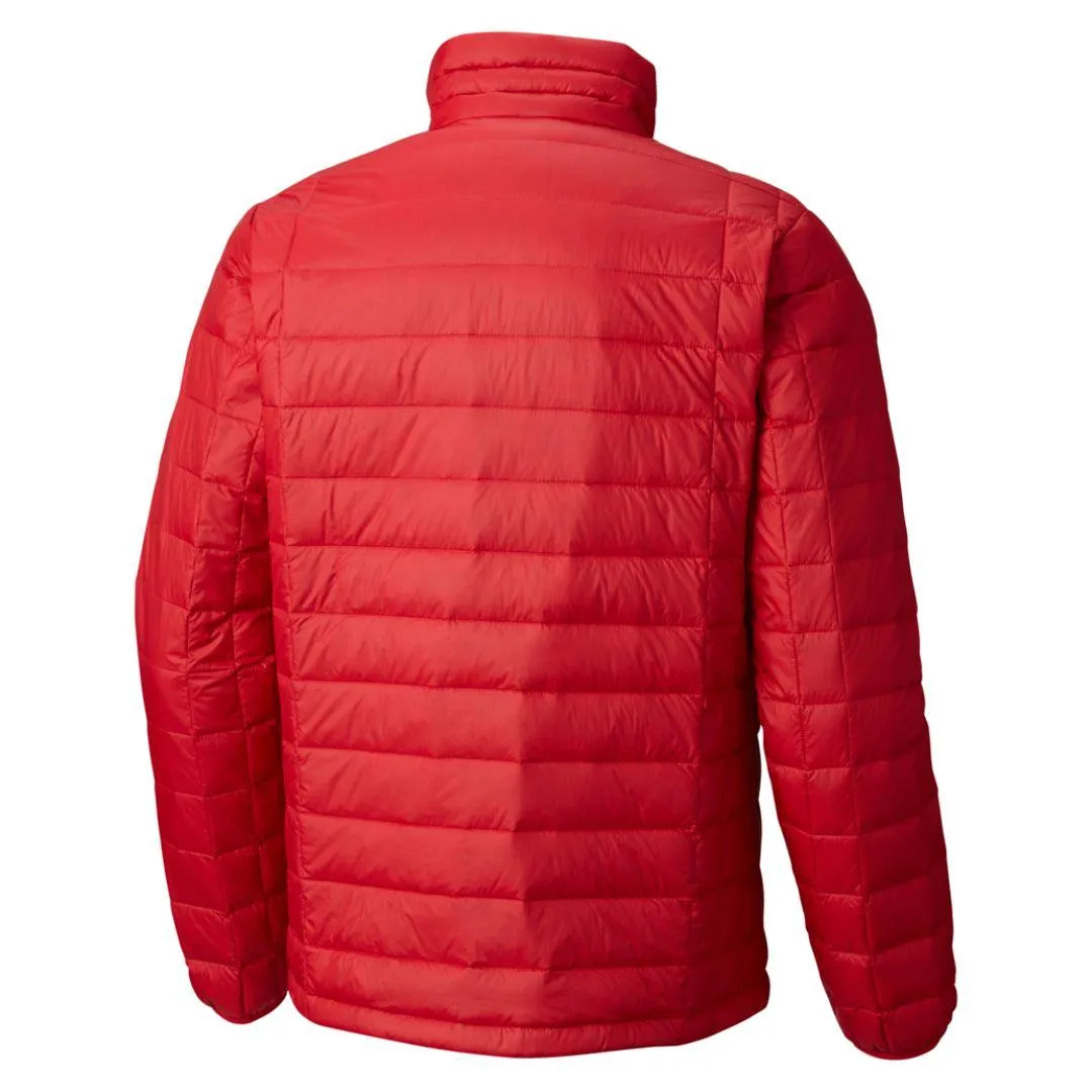 Breathable Technology Columbia Men Red Voodoo Falls 590 TurboDown Jacket