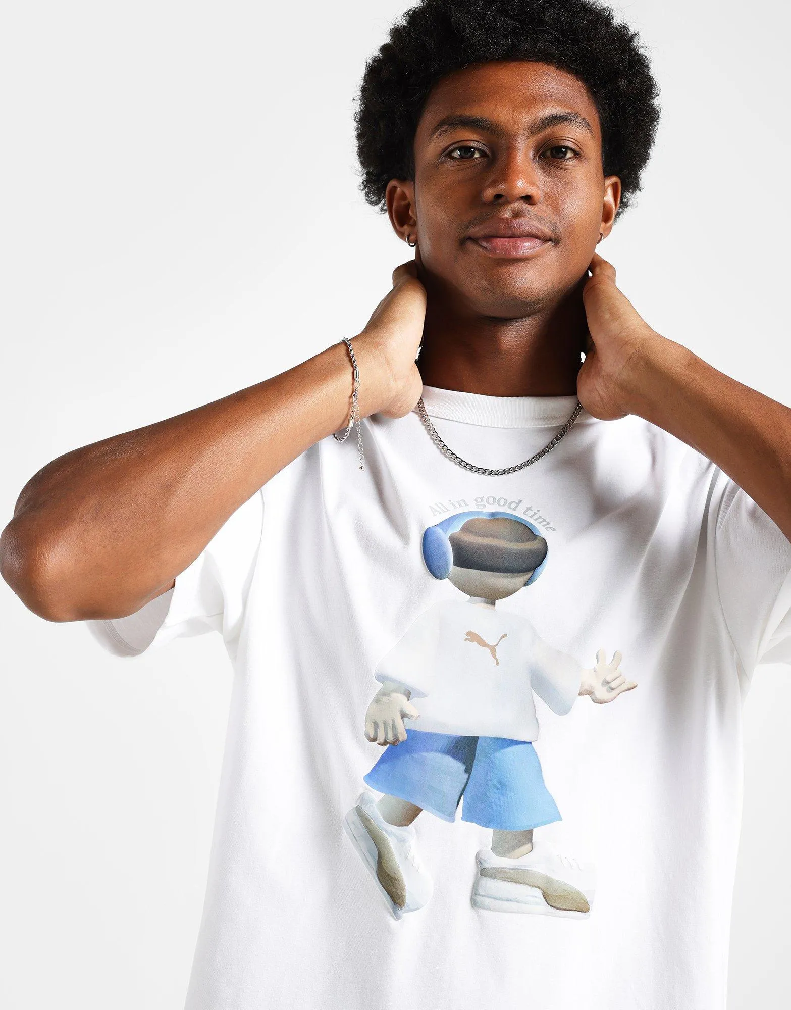 Adaptable Soft and Lightweight All In Good Time T-Shirt