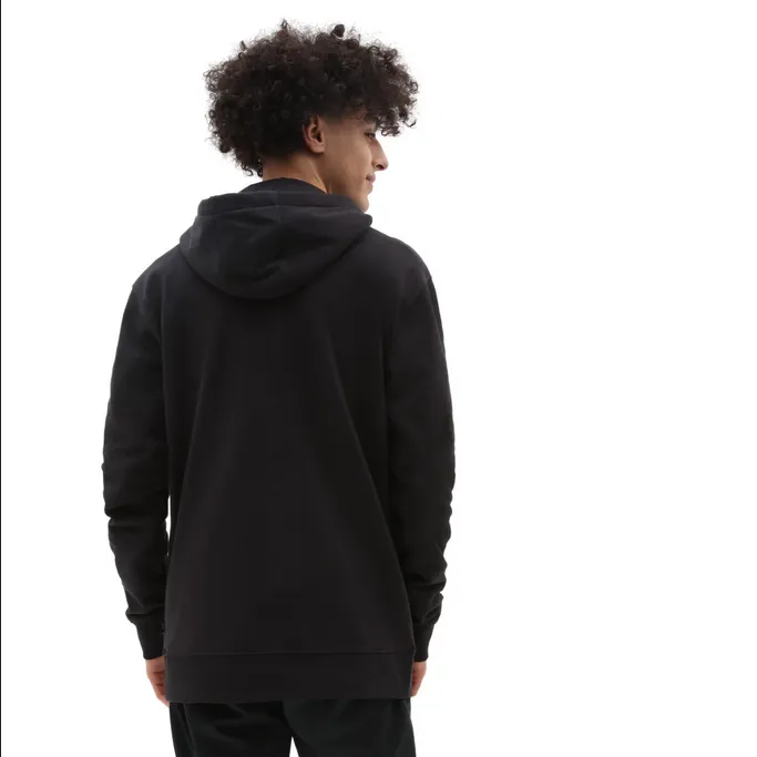 product clip convenience logoed Vans felpa con cappuccio da uomo Core Basic PO Fleece VN0A7YDVBLK nero