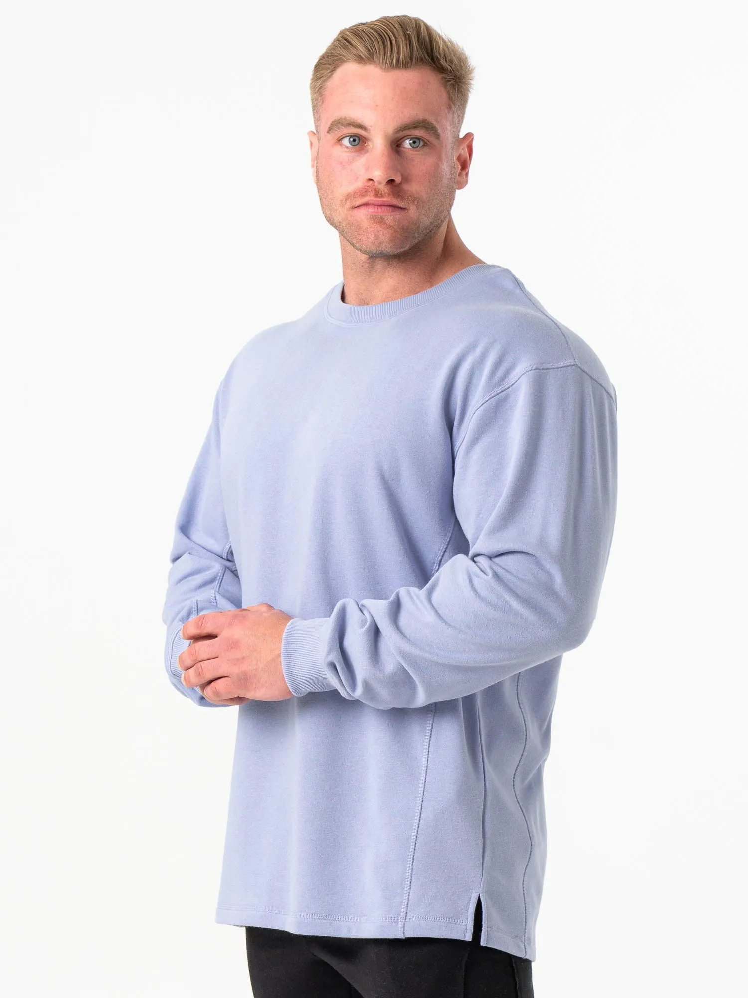 Go-to Wear Force Crew Neck - Lilac Blue