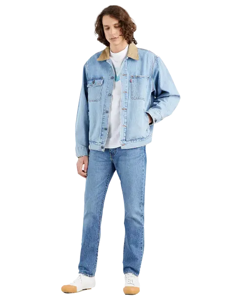 City Walk Bold Look Festival Outfit Date Night Professional Wear Levis Jeans 502 Taper 295071110 squeezy coolcat-medium indigo