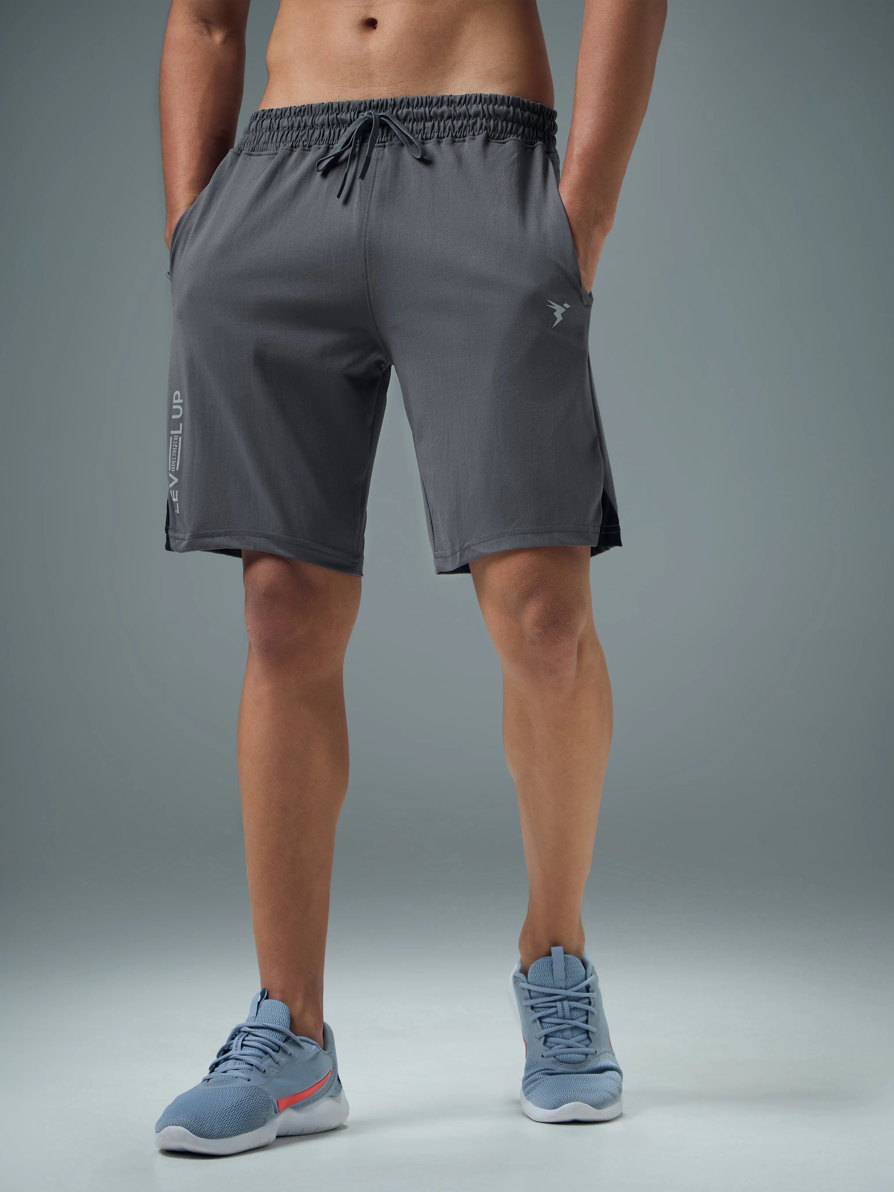 Elastic Comfort Eco Conscious Packaging Men Solid Slim Fit Shorts with ELASTO LITE