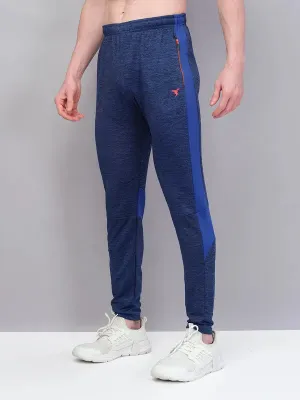 Men Melange Slim Fit Trackpants with TECHNO GUARD MoistureLockTechnology Moisture Wicking Pants
