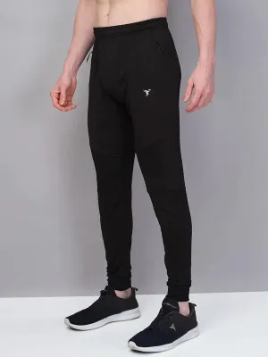 Men Solid Slim Fit Trackpants with TECHNO GUARD Soft Touch Stretchable Waistband