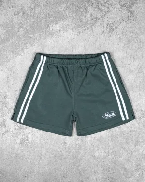 cycling outfit Mesh Ventilation Zones SQUATTING SHORTS ?C ATHLETIC / GREEN