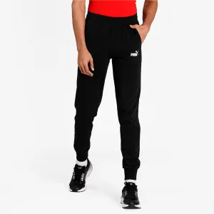 Puma pantalone sportivo da uomo in cotone jersey ESS Jersey Pants op 586747 01 black Athlete Leggings
